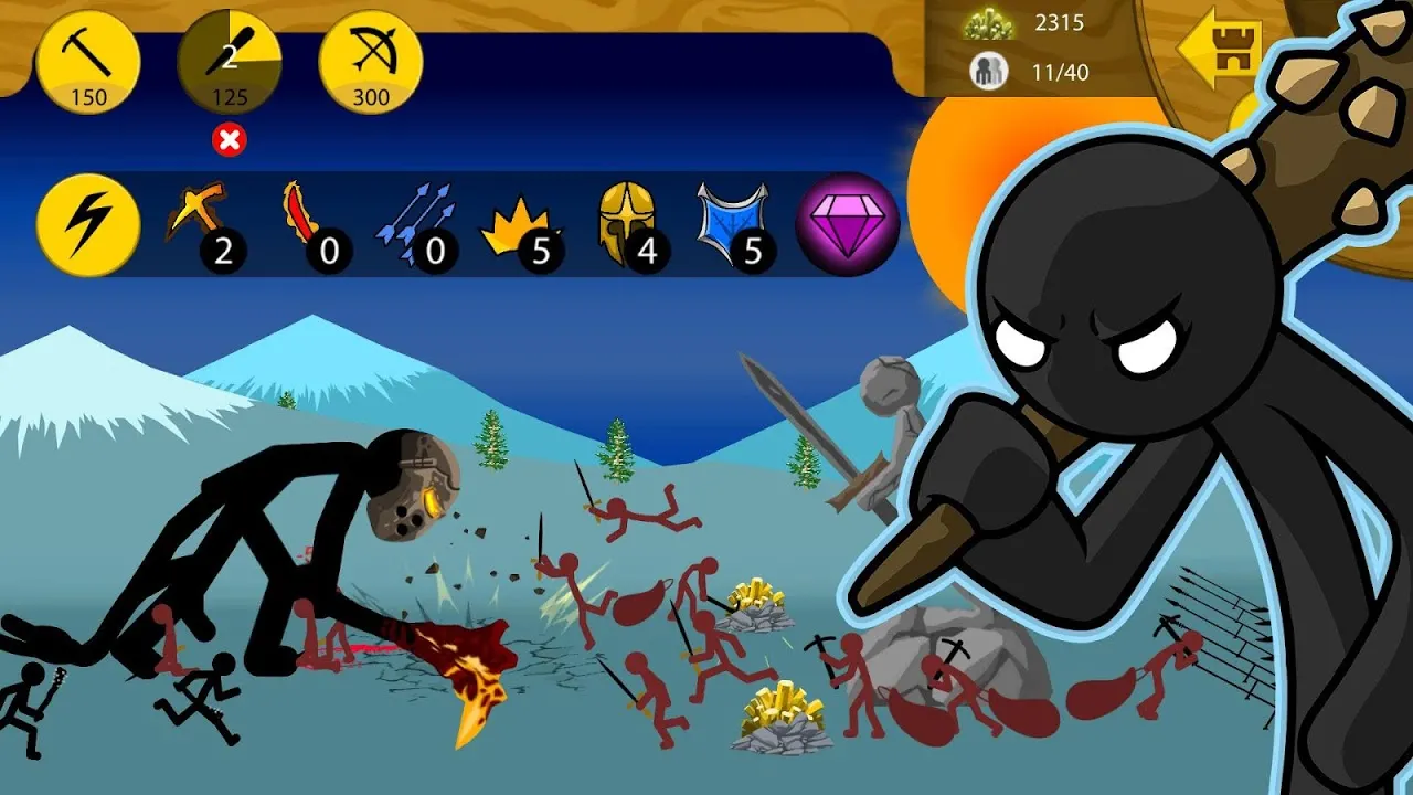 Скриншот Stick War: Legacy 1